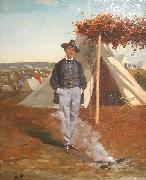 Winslow Homer Albert Post, oil on wood panel painting by Winslow Homer china oil painting artist